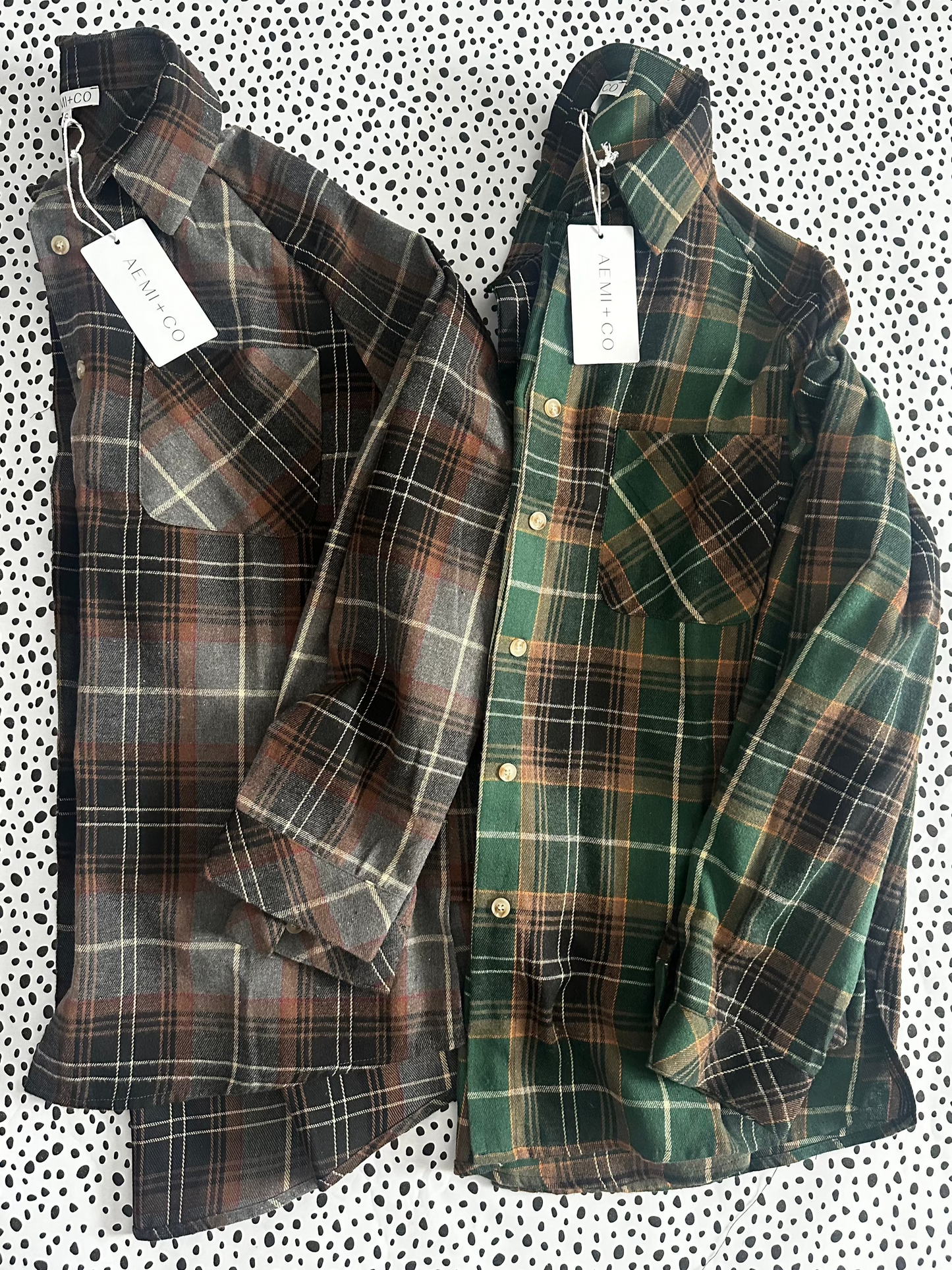 Boxy fit oversize flannel